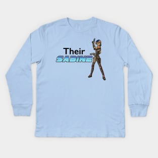 Their Sabine—Rebels family shirt Kids Long Sleeve T-Shirt